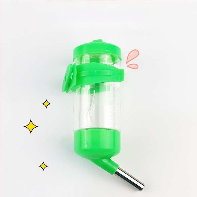 Доставки за хамстери, дозатор за вода с топка, водоустойчива хранилка за вода, дозатор за вода, малък размер, чайник за пиене със златна мечка