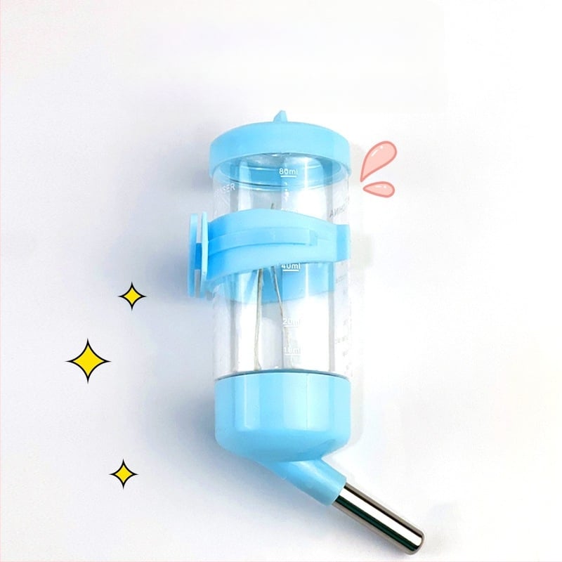 Доставки за хамстери, дозатор за вода с топка, водоустойчива хранилка за вода, дозатор за вода, малък размер, чайник за пиене със златна мечка