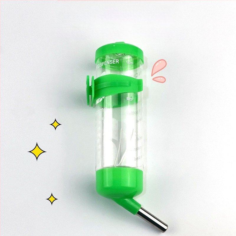 Доставки за хамстери, дозатор за вода с топка, водоустойчива хранилка за вода, дозатор за вода, малък размер, чайник за пиене със златна мечка