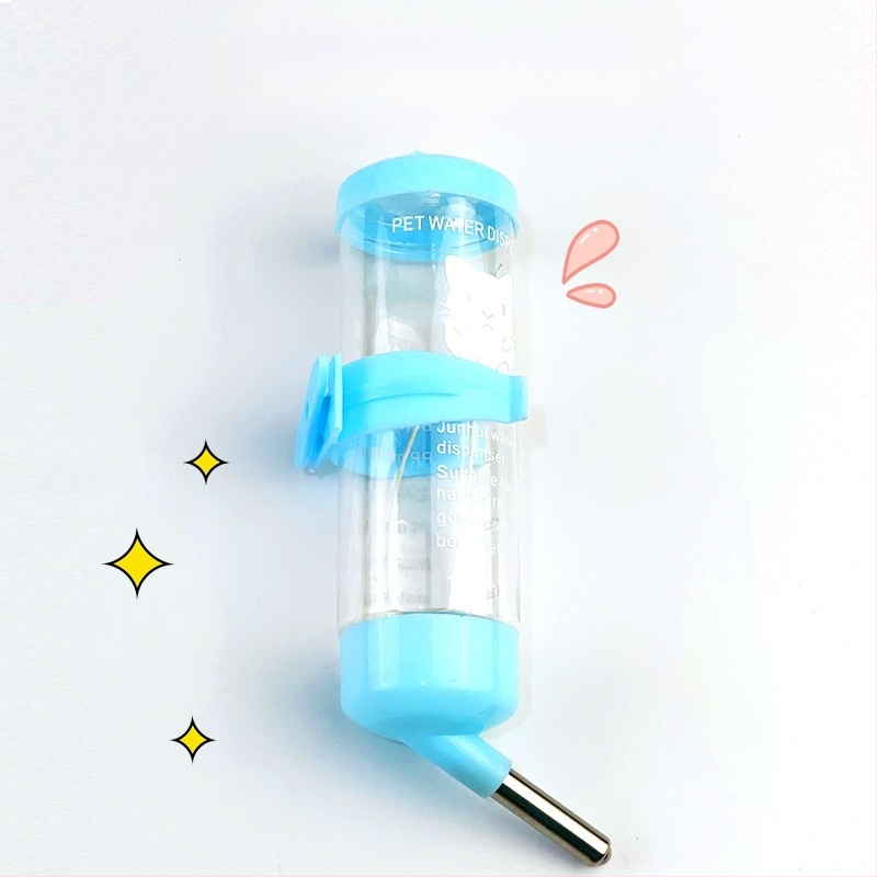 Доставки за хамстери, дозатор за вода с топка, водоустойчива хранилка за вода, дозатор за вода, малък размер, чайник за пиене със златна мечка