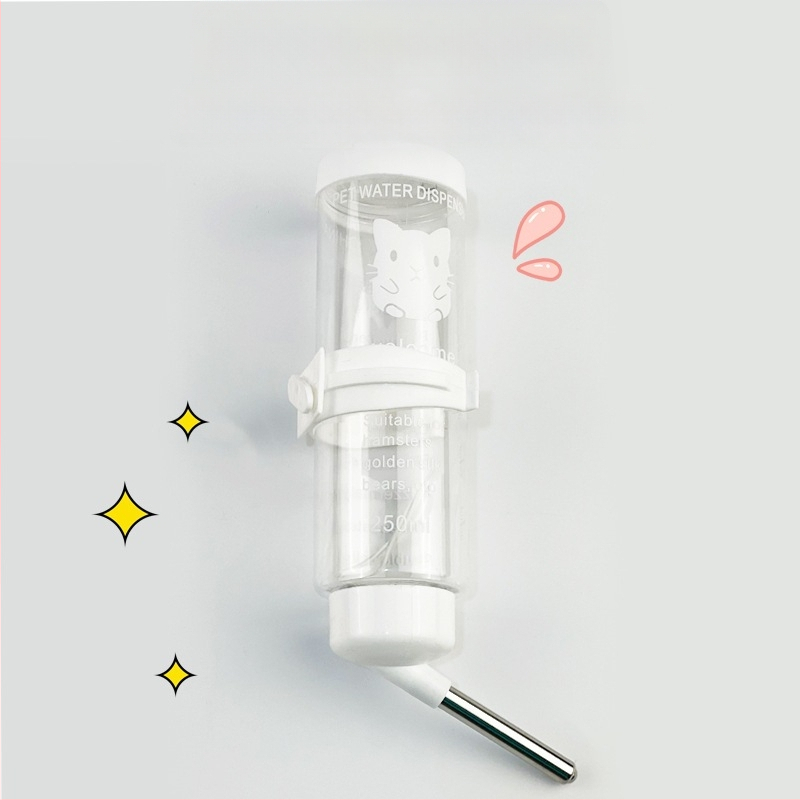 Доставки за хамстери, дозатор за вода с топка, водоустойчива хранилка за вода, дозатор за вода, малък размер, чайник за пиене със златна мечка