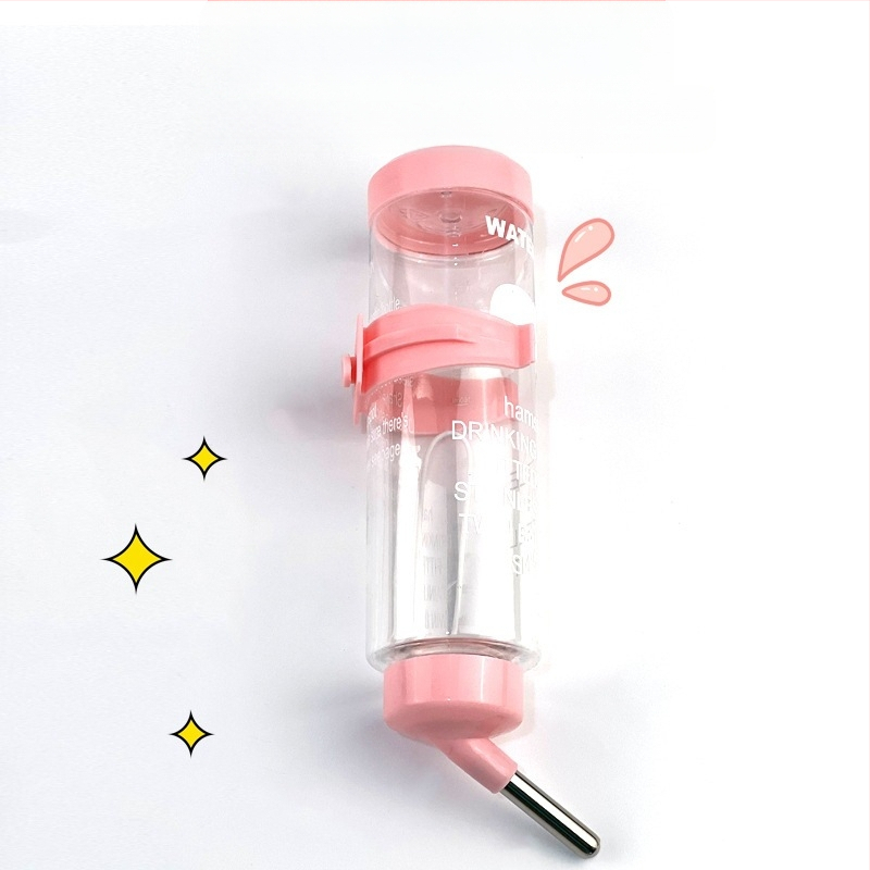 Доставки за хамстери, дозатор за вода с топка, водоустойчива хранилка за вода, дозатор за вода, малък размер, чайник за пиене със златна мечка