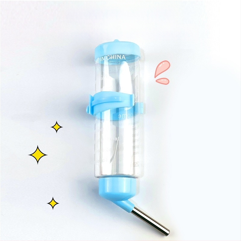 Доставки за хамстери, дозатор за вода с топка, водоустойчива хранилка за вода, дозатор за вода, малък размер, чайник за пиене със златна мечка