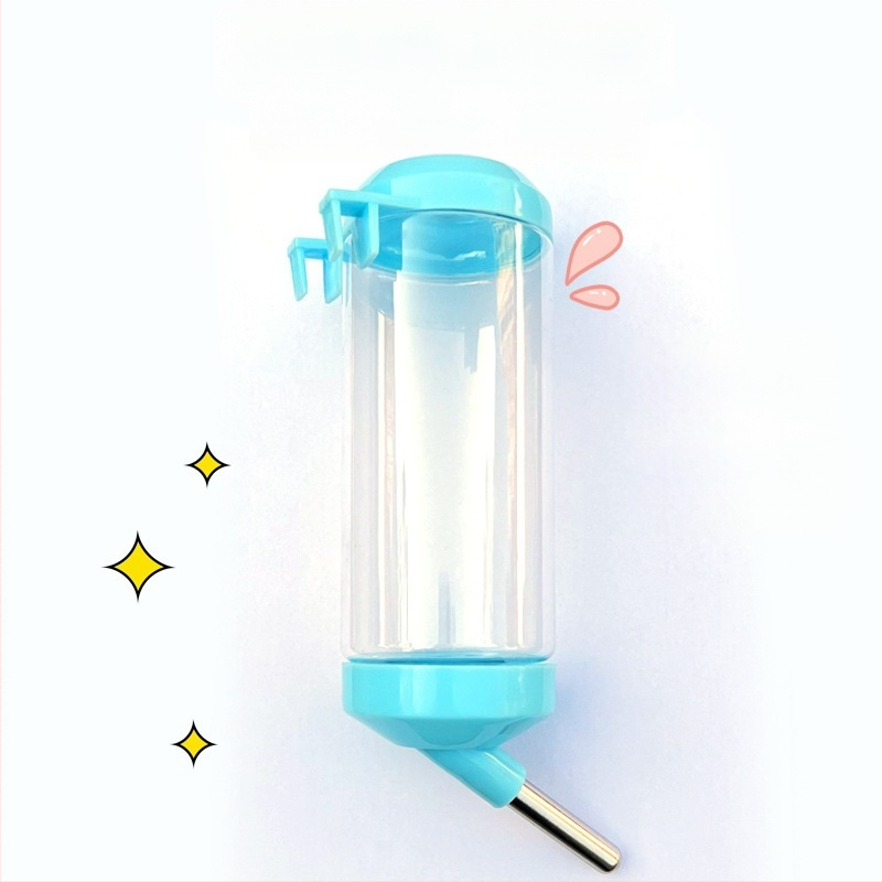 Доставки за хамстери, дозатор за вода с топка, водоустойчива хранилка за вода, дозатор за вода, малък размер, чайник за пиене със златна мечка