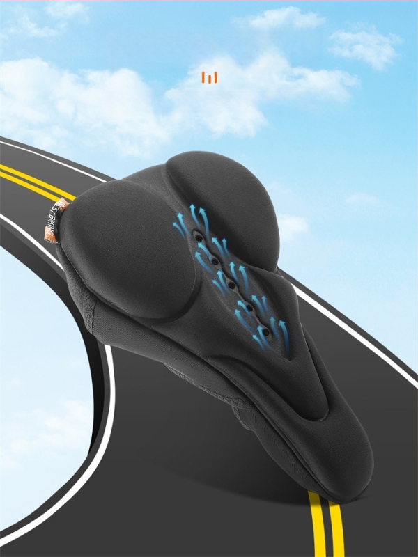 Κάλυμμα μαξιλαριού καθίσματος ποδηλάτου West Rider από σιλικόνη, απορροφητικό κραδασμών, υψηλής ελαστικότητας, κάλυμμα σέλας για ποδήλατο βουνού, εξοπλισμό ποδηλασίας για άνδρες