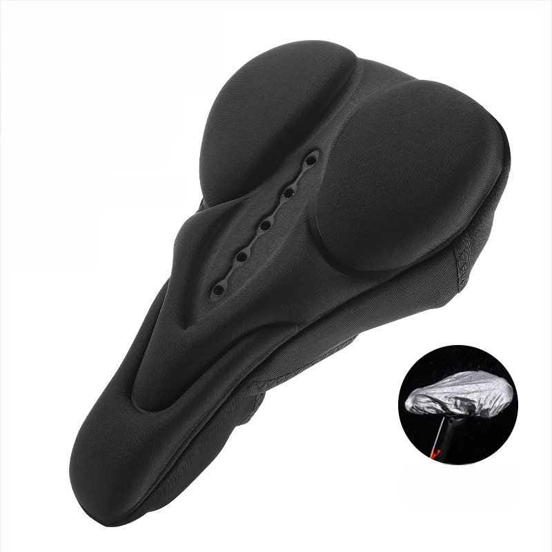 Κάλυμμα μαξιλαριού καθίσματος ποδηλάτου West Rider από σιλικόνη, απορροφητικό κραδασμών, υψηλής ελαστικότητας, κάλυμμα σέλας για ποδήλατο βουνού, εξοπλισμό ποδηλασίας για άνδρες