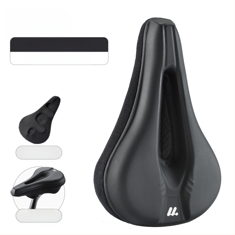 Κάλυμμα μαξιλαριού καθίσματος ποδηλάτου West Rider από σιλικόνη, απορροφητικό κραδασμών, υψηλής ελαστικότητας, κάλυμμα σέλας για ποδήλατο βουνού, εξοπλισμό ποδηλασίας για άνδρες