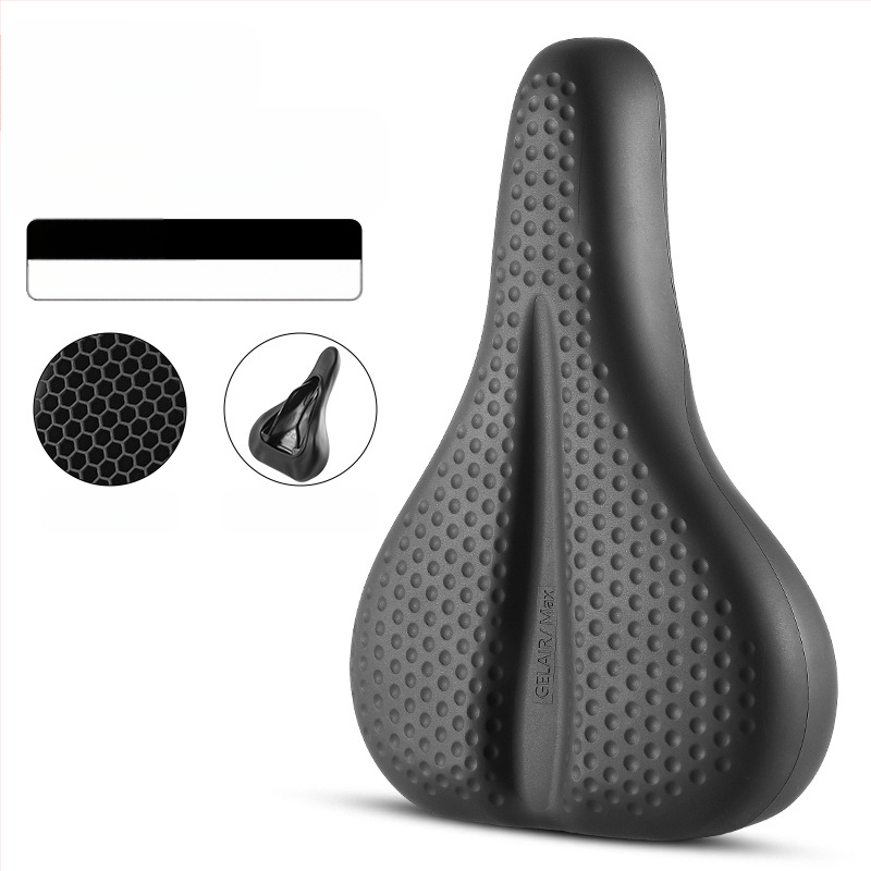 Κάλυμμα μαξιλαριού καθίσματος ποδηλάτου West Rider από σιλικόνη, απορροφητικό κραδασμών, υψηλής ελαστικότητας, κάλυμμα σέλας για ποδήλατο βουνού, εξοπλισμό ποδηλασίας για άνδρες