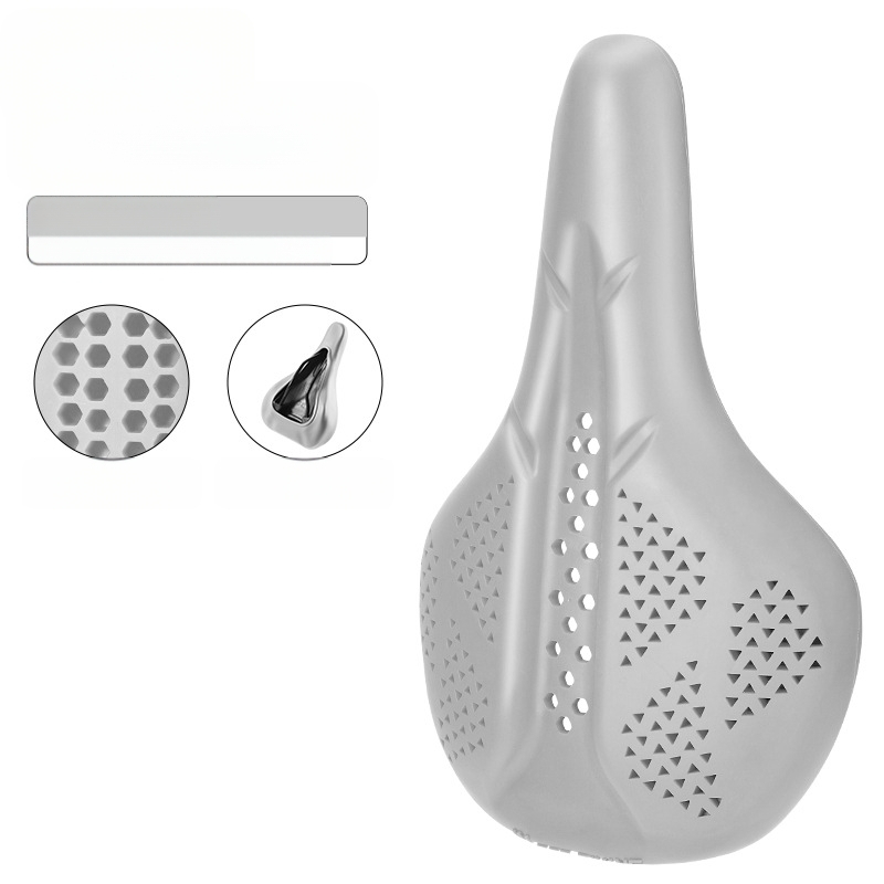 Κάλυμμα μαξιλαριού καθίσματος ποδηλάτου West Rider από σιλικόνη, απορροφητικό κραδασμών, υψηλής ελαστικότητας, κάλυμμα σέλας για ποδήλατο βουνού, εξοπλισμό ποδηλασίας για άνδρες