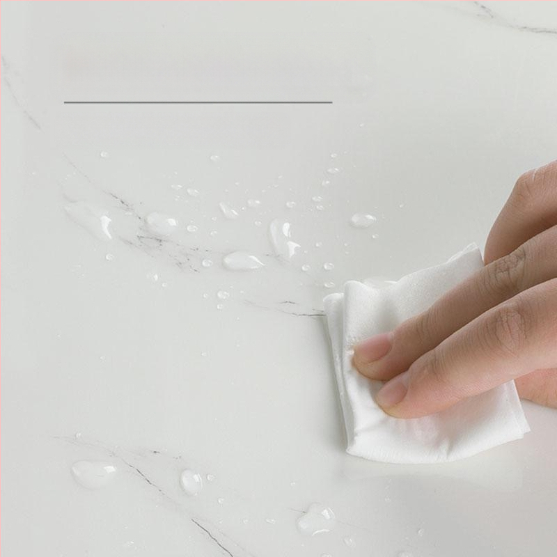 Isekleepuv veekindel ja niiskuskindel tapeet, köögi, vannitoa, alumiinium-plastplaadi, õlikindla marmori imitatsiooniga plaatide kleebised