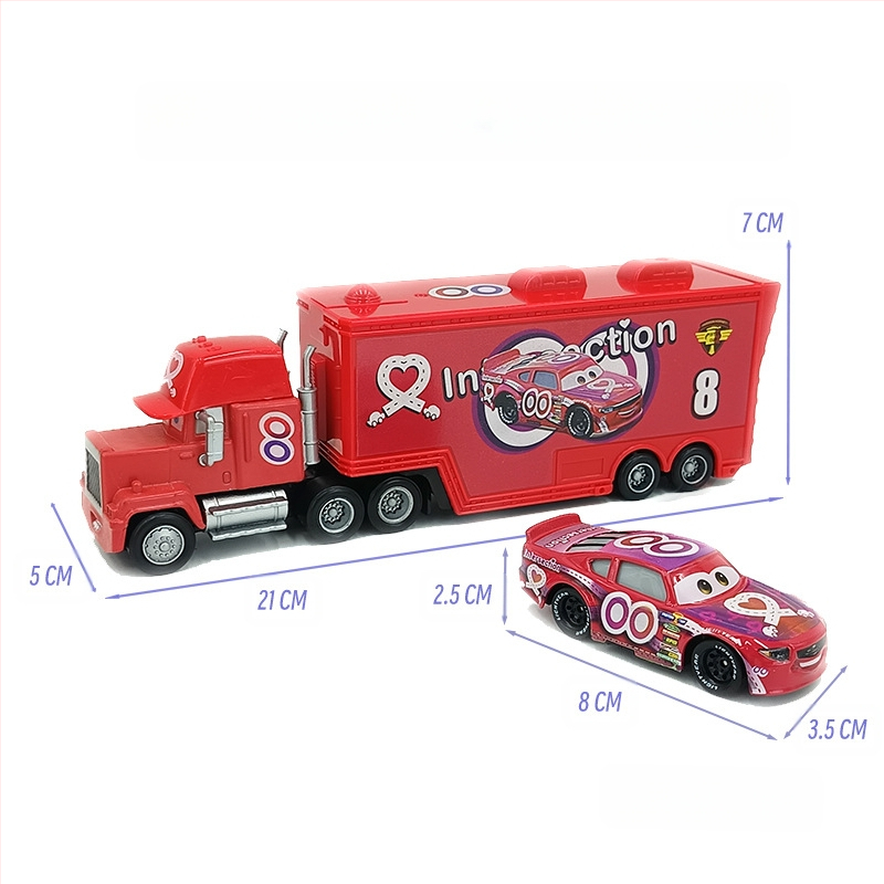 Car Story Uncle Mai Φορτηγό Container Racer Ολόσωμη φόρμα αυτοκινήτου από κράμα αλουμινίου για παιδιά