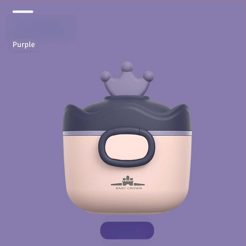 Bērnu piena pulvera kaste, pārnēsājama āra uztura bagātinātāja rīsu pulvera kaste, noslēgta tvertne, mitrumizturīga, liela uzglabāšanas tvertnes nodalījuma iepakojums