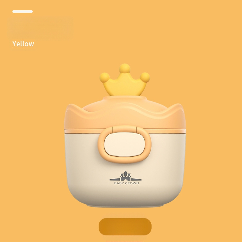 Bērnu piena pulvera kaste, pārnēsājama āra uztura bagātinātāja rīsu pulvera kaste, noslēgta tvertne, mitrumizturīga, liela uzglabāšanas tvertnes nodalījuma iepakojums