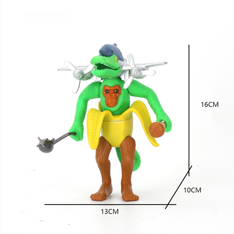 Piiriülene mägede ja merede klassika, figuuride kaunistused, Tungtungsahur, puidust pulkmees, kes kannab kingi, hainukk, hulgimüük