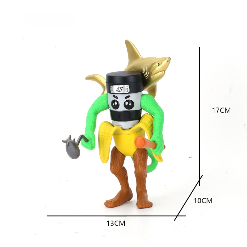 Piiriülene mägede ja merede klassika, figuuride kaunistused, Tungtungsahur, puidust pulkmees, kes kannab kingi, hainukk, hulgimüük