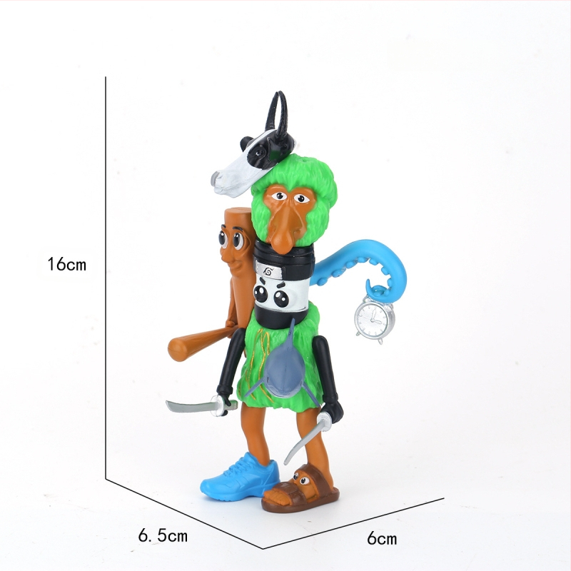 Piiriülene mägede ja merede klassika, figuuride kaunistused, Tungtungsahur, puidust pulkmees, kes kannab kingi, hainukk, hulgimüük