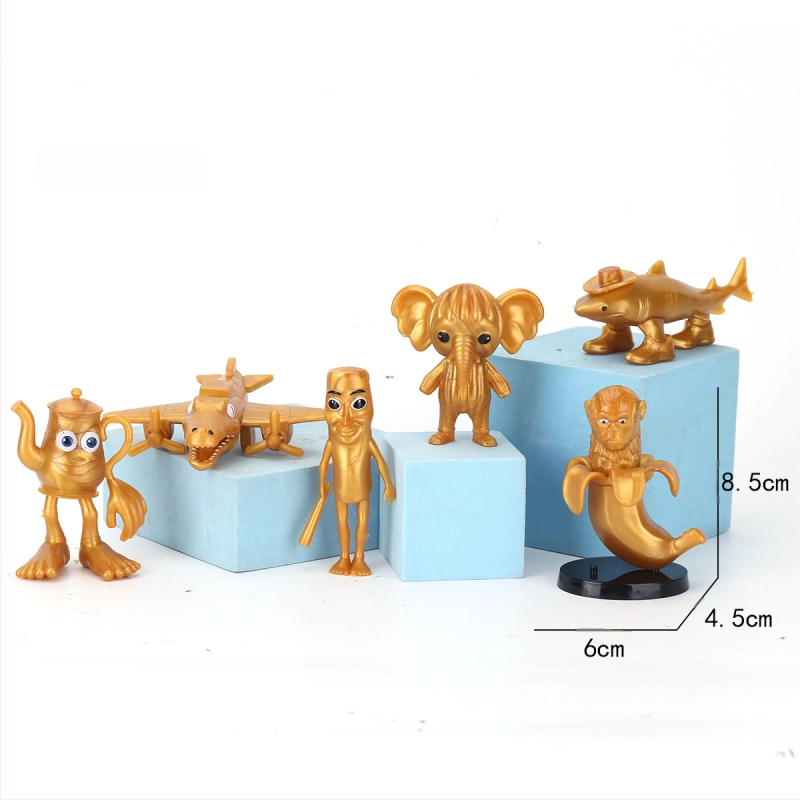 Piiriülene mägede ja merede klassika, figuuride kaunistused, Tungtungsahur, puidust pulkmees, kes kannab kingi, hainukk, hulgimüük