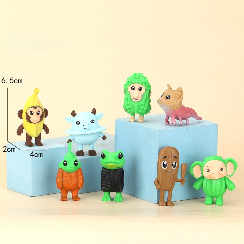 Piiriülene mägede ja merede klassika, figuuride kaunistused, Tungtungsahur, puidust pulkmees, kes kannab kingi, hainukk, hulgimüük