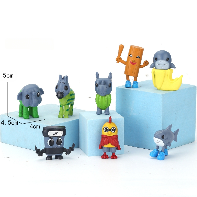 Piiriülene mägede ja merede klassika, figuuride kaunistused, Tungtungsahur, puidust pulkmees, kes kannab kingi, hainukk, hulgimüük