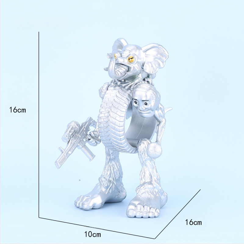 Piiriülene mägede ja merede klassika, figuuride kaunistused, Tungtungsahur, puidust pulkmees, kes kannab kingi, hainukk, hulgimüük