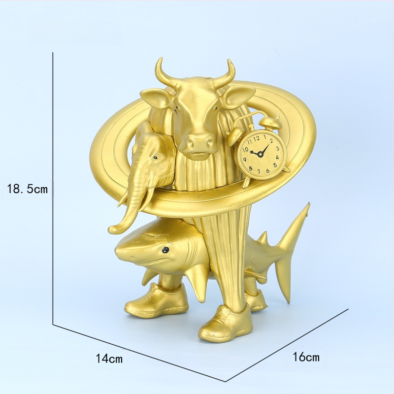 Piiriülene mägede ja merede klassika, figuuride kaunistused, Tungtungsahur, puidust pulkmees, kes kannab kingi, hainukk, hulgimüük