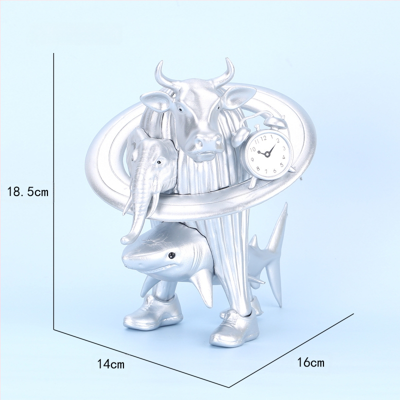 Piiriülene mägede ja merede klassika, figuuride kaunistused, Tungtungsahur, puidust pulkmees, kes kannab kingi, hainukk, hulgimüük