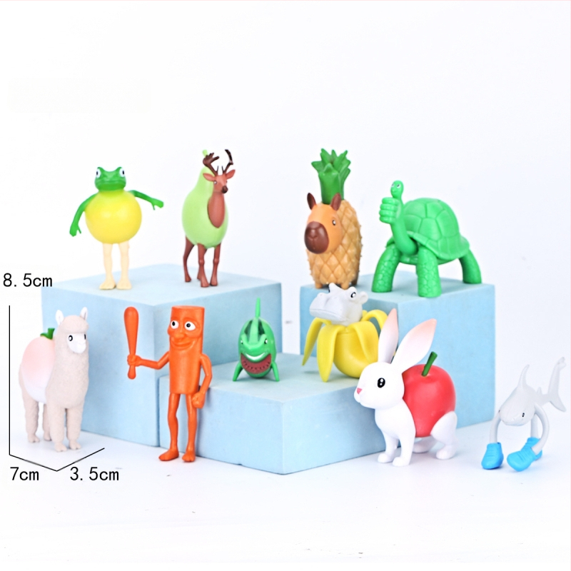 Piiriülene mägede ja merede klassika, figuuride kaunistused, Tungtungsahur, puidust pulkmees, kes kannab kingi, hainukk, hulgimüük