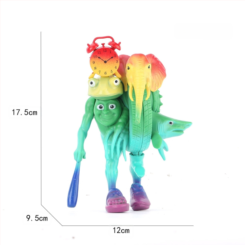 Piiriülene mägede ja merede klassika, figuuride kaunistused, Tungtungsahur, puidust pulkmees, kes kannab kingi, hainukk, hulgimüük