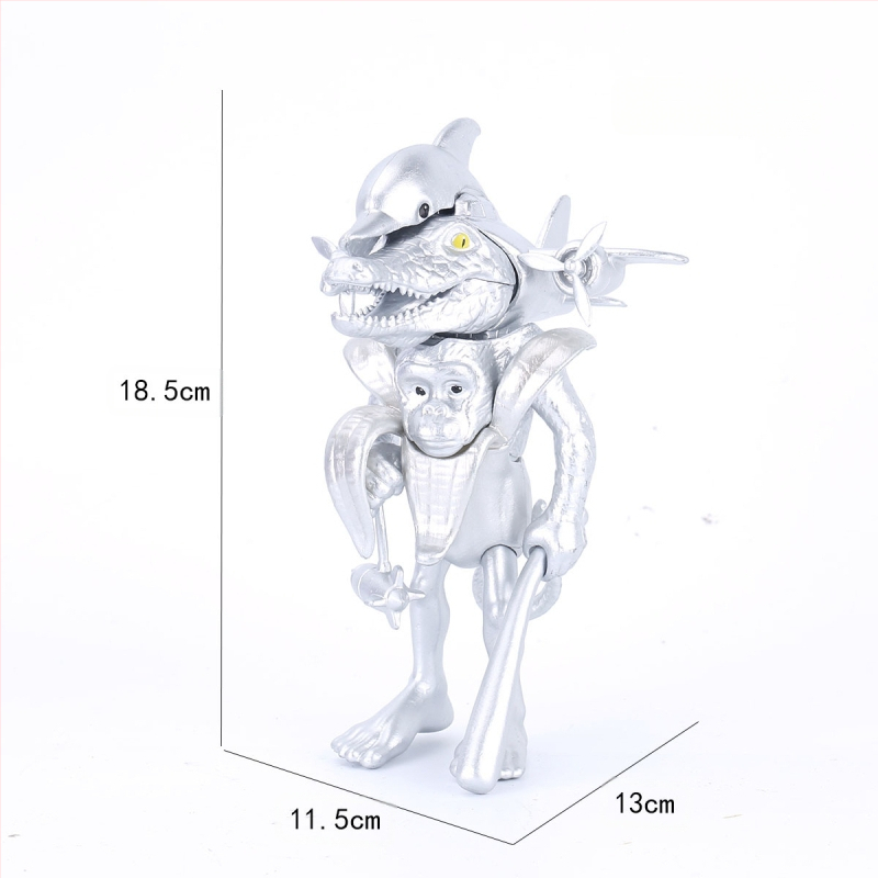 Piiriülene mägede ja merede klassika, figuuride kaunistused, Tungtungsahur, puidust pulkmees, kes kannab kingi, hainukk, hulgimüük