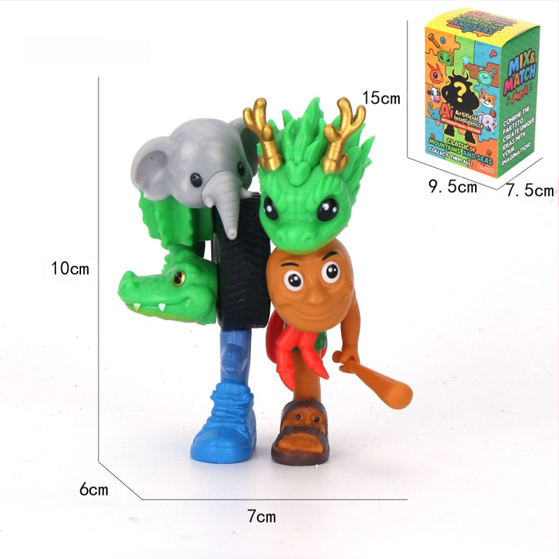 Piiriülene mägede ja merede klassika, figuuride kaunistused, Tungtungsahur, puidust pulkmees, kes kannab kingi, hainukk, hulgimüük