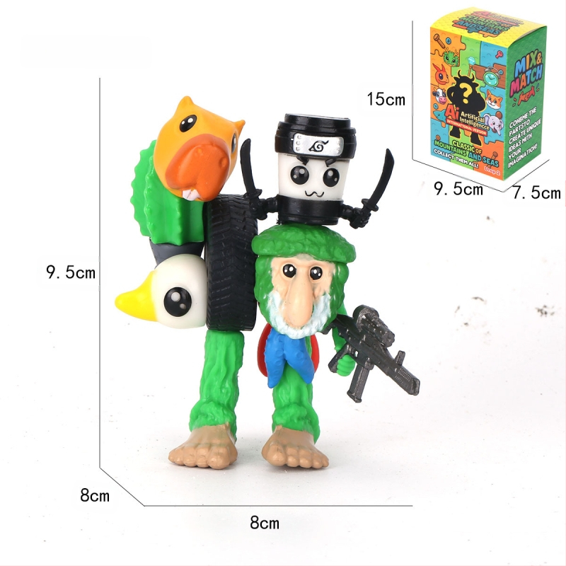 Piiriülene mägede ja merede klassika, figuuride kaunistused, Tungtungsahur, puidust pulkmees, kes kannab kingi, hainukk, hulgimüük