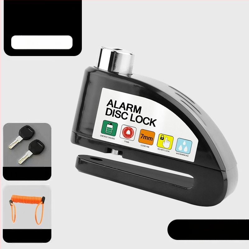 Κλείδωμα δισκόφρενου αυτοκινήτου γενικής χρήσης, κλειδαριά μοτοσικλέτας, αντικλεπτικό συναγερμό ποδηλάτου, κλειδαριά δισκόφρενου, κλειδαριά ποδηλάτου βουνού