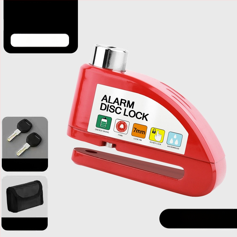 Κλείδωμα δισκόφρενου αυτοκινήτου γενικής χρήσης, κλειδαριά μοτοσικλέτας, αντικλεπτικό συναγερμό ποδηλάτου, κλειδαριά δισκόφρενου, κλειδαριά ποδηλάτου βουνού