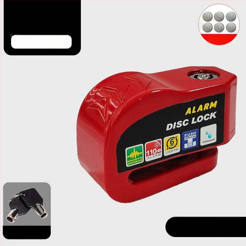 Κλείδωμα δισκόφρενου αυτοκινήτου γενικής χρήσης, κλειδαριά μοτοσικλέτας, αντικλεπτικό συναγερμό ποδηλάτου, κλειδαριά δισκόφρενου, κλειδαριά ποδηλάτου βουνού