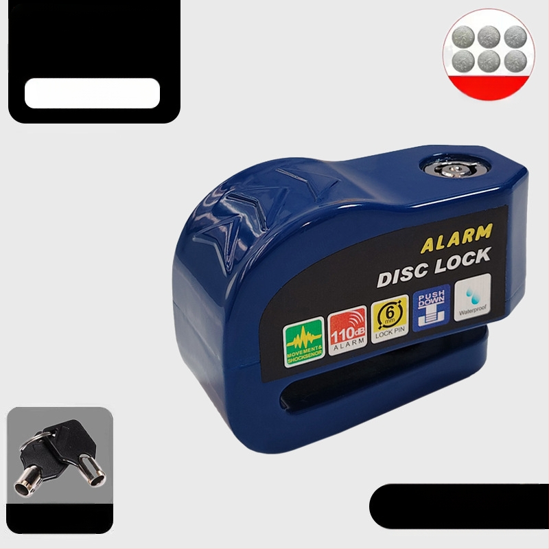 Κλείδωμα δισκόφρενου αυτοκινήτου γενικής χρήσης, κλειδαριά μοτοσικλέτας, αντικλεπτικό συναγερμό ποδηλάτου, κλειδαριά δισκόφρενου, κλειδαριά ποδηλάτου βουνού
