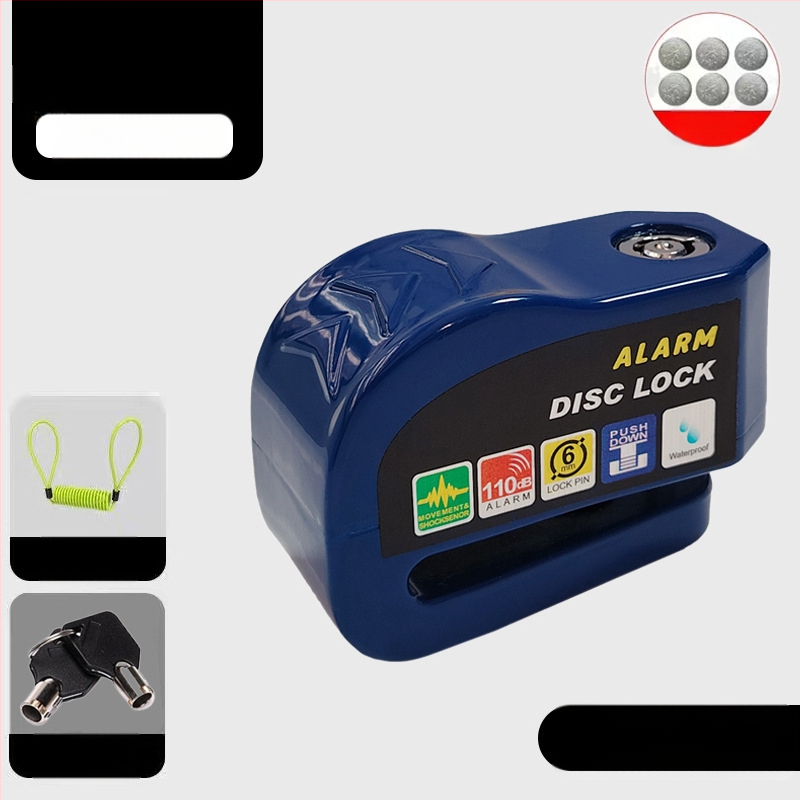 Κλείδωμα δισκόφρενου αυτοκινήτου γενικής χρήσης, κλειδαριά μοτοσικλέτας, αντικλεπτικό συναγερμό ποδηλάτου, κλειδαριά δισκόφρενου, κλειδαριά ποδηλάτου βουνού