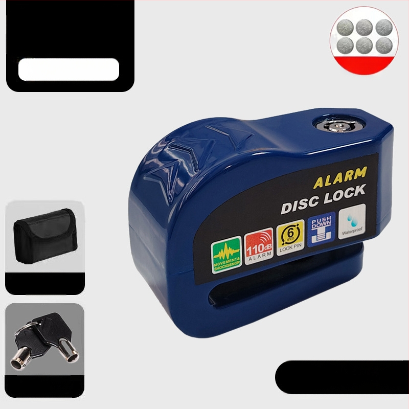 Κλείδωμα δισκόφρενου αυτοκινήτου γενικής χρήσης, κλειδαριά μοτοσικλέτας, αντικλεπτικό συναγερμό ποδηλάτου, κλειδαριά δισκόφρενου, κλειδαριά ποδηλάτου βουνού