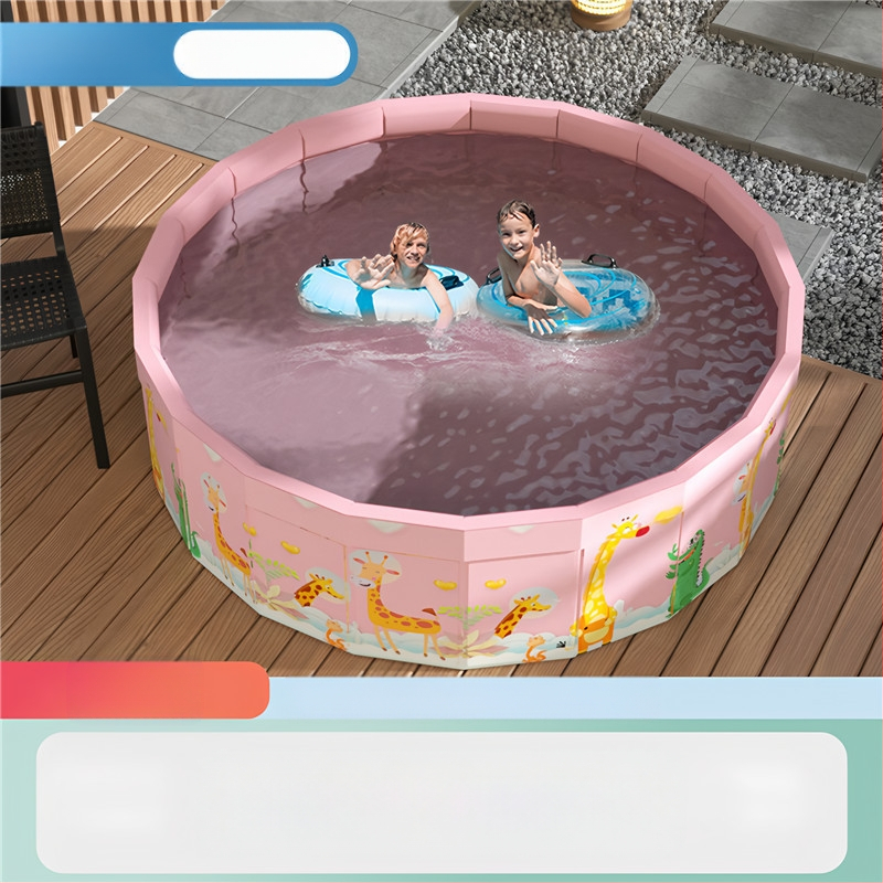Vaikų buitinis baseinas Nepripučiamas suaugusiųjų kūdikių didelis lauko lauko sulankstomas baseinas plaukimo kibiras