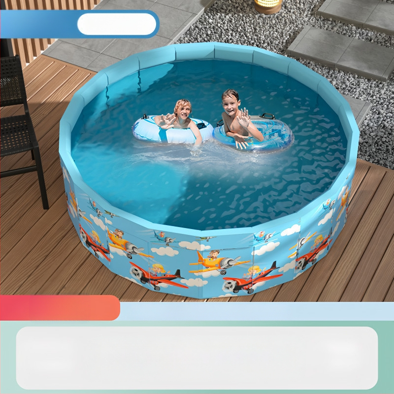 Vaikų buitinis baseinas Nepripučiamas suaugusiųjų kūdikių didelis lauko lauko sulankstomas baseinas plaukimo kibiras
