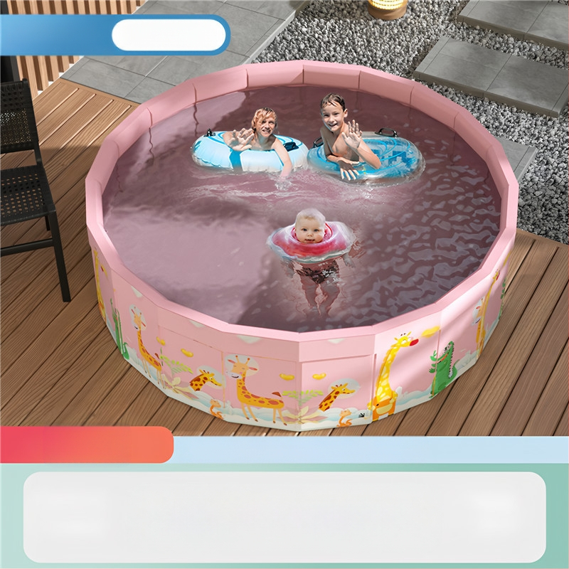 Vaikų buitinis baseinas Nepripučiamas suaugusiųjų kūdikių didelis lauko lauko sulankstomas baseinas plaukimo kibiras