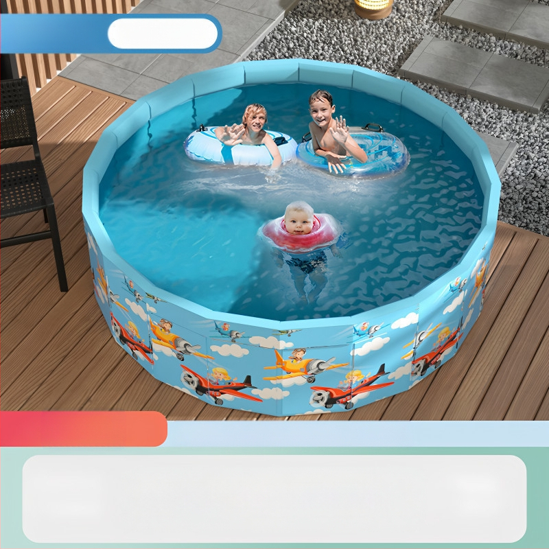 Vaikų buitinis baseinas Nepripučiamas suaugusiųjų kūdikių didelis lauko lauko sulankstomas baseinas plaukimo kibiras