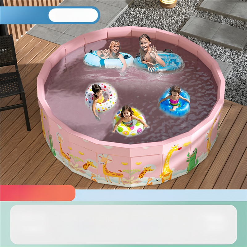 Vaikų buitinis baseinas Nepripučiamas suaugusiųjų kūdikių didelis lauko lauko sulankstomas baseinas plaukimo kibiras