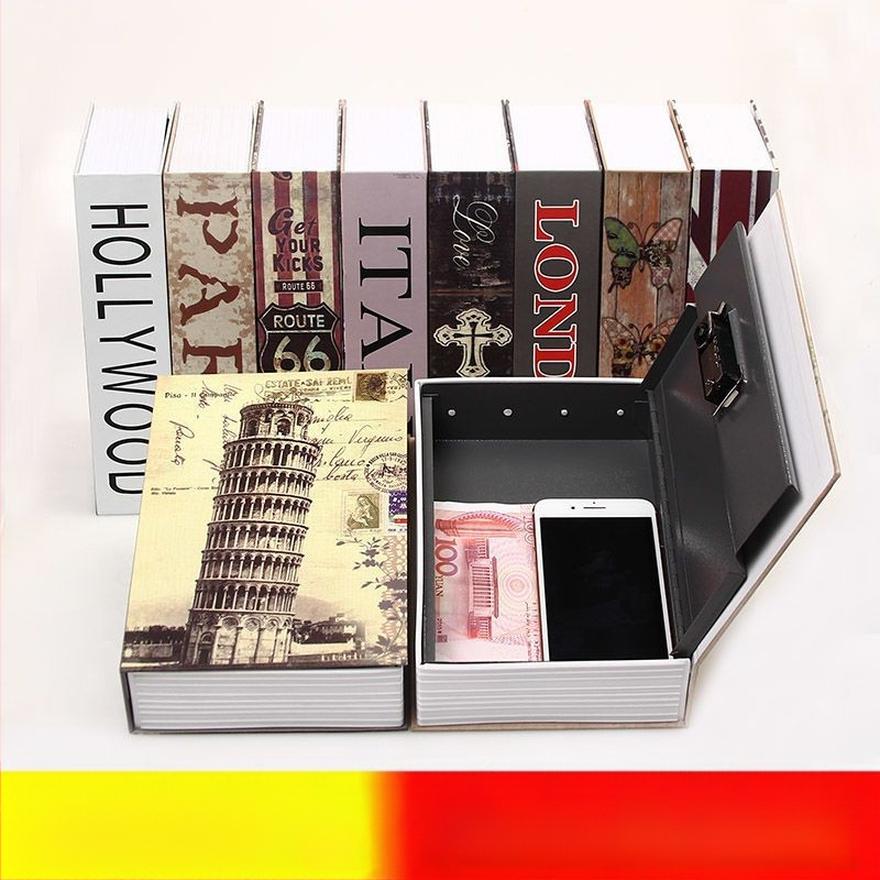 Dropshipping Carte Seif Parolă Cutie cu Încuietoare Dulap Mic Cutie Mică de Bani Pușculiță pentru Casa Copiilor