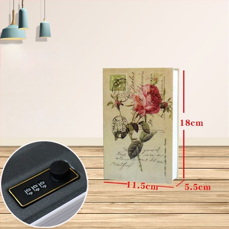 Dropshipping Carte Seif Parolă Cutie cu Încuietoare Dulap Mic Cutie Mică de Bani Pușculiță pentru Casa Copiilor