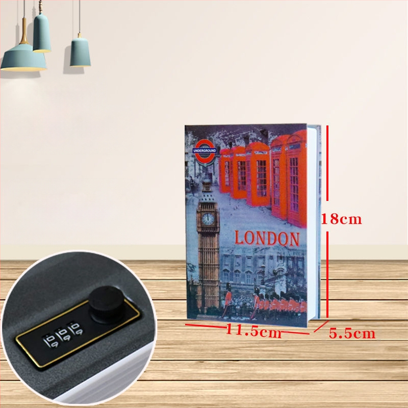 Dropshipping Carte Seif Parolă Cutie cu Încuietoare Dulap Mic Cutie Mică de Bani Pușculiță pentru Casa Copiilor