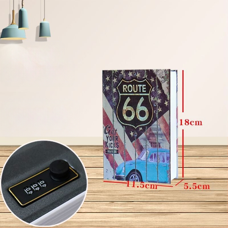 Dropshipping Carte Seif Parolă Cutie cu Încuietoare Dulap Mic Cutie Mică de Bani Pușculiță pentru Casa Copiilor