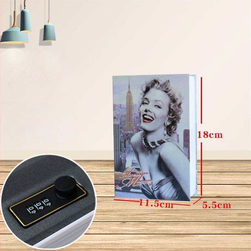 Dropshipping Carte Seif Parolă Cutie cu Încuietoare Dulap Mic Cutie Mică de Bani Pușculiță pentru Casa Copiilor