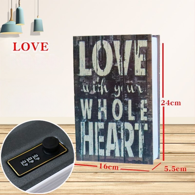 Dropshipping Carte Seif Parolă Cutie cu Încuietoare Dulap Mic Cutie Mică de Bani Pușculiță pentru Casa Copiilor