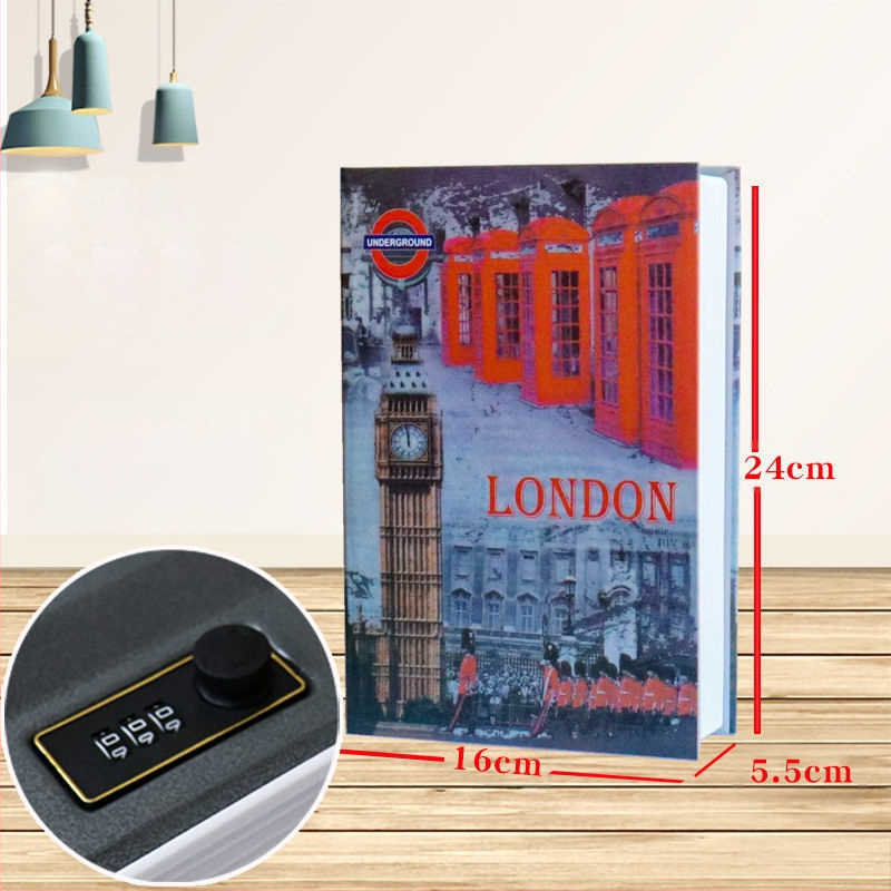 Dropshipping Carte Seif Parolă Cutie cu Încuietoare Dulap Mic Cutie Mică de Bani Pușculiță pentru Casa Copiilor