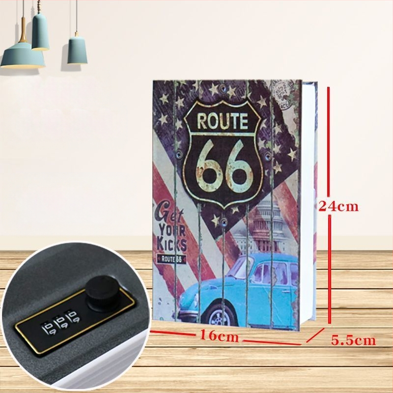 Dropshipping Carte Seif Parolă Cutie cu Încuietoare Dulap Mic Cutie Mică de Bani Pușculiță pentru Casa Copiilor